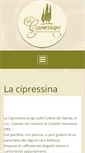 Mobile Screenshot of lacipressinaverona.com